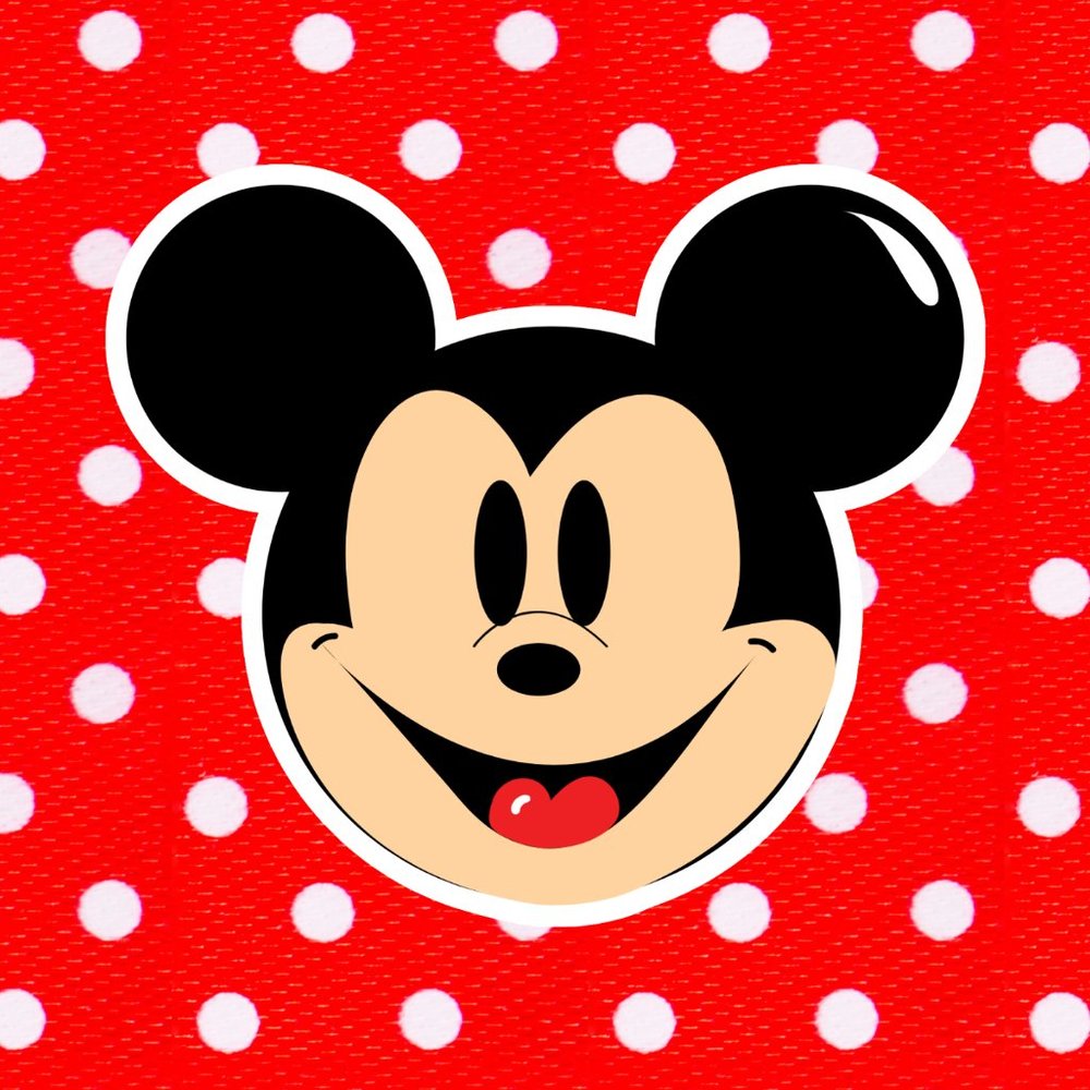 Mickey Mouse Vinyl Sticker